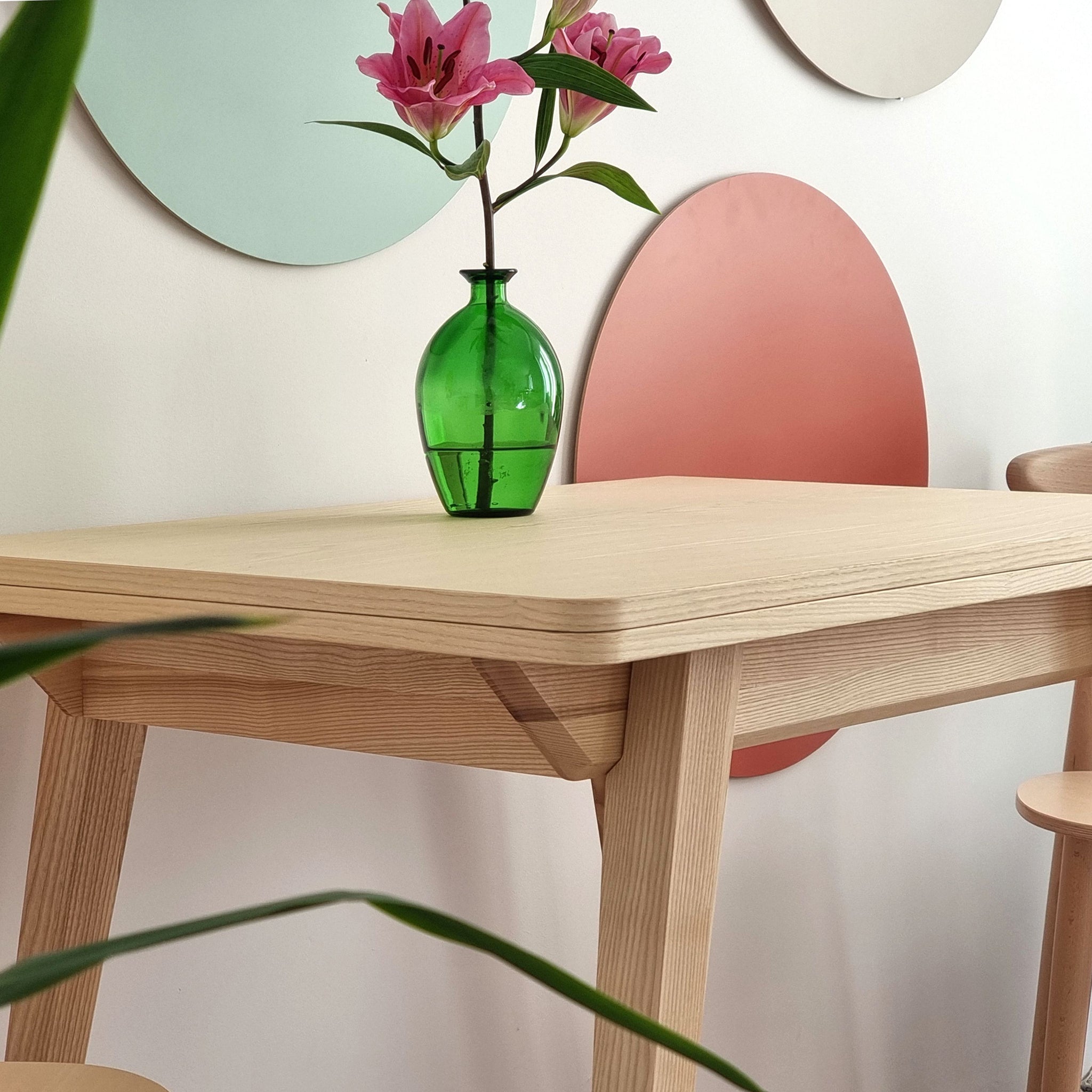 Envelope Veneered Extendable Dining Table