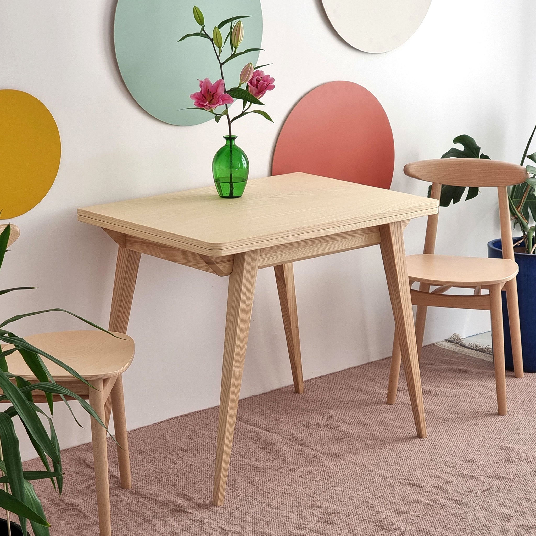 Envelope Veneered Extendable Dining Table