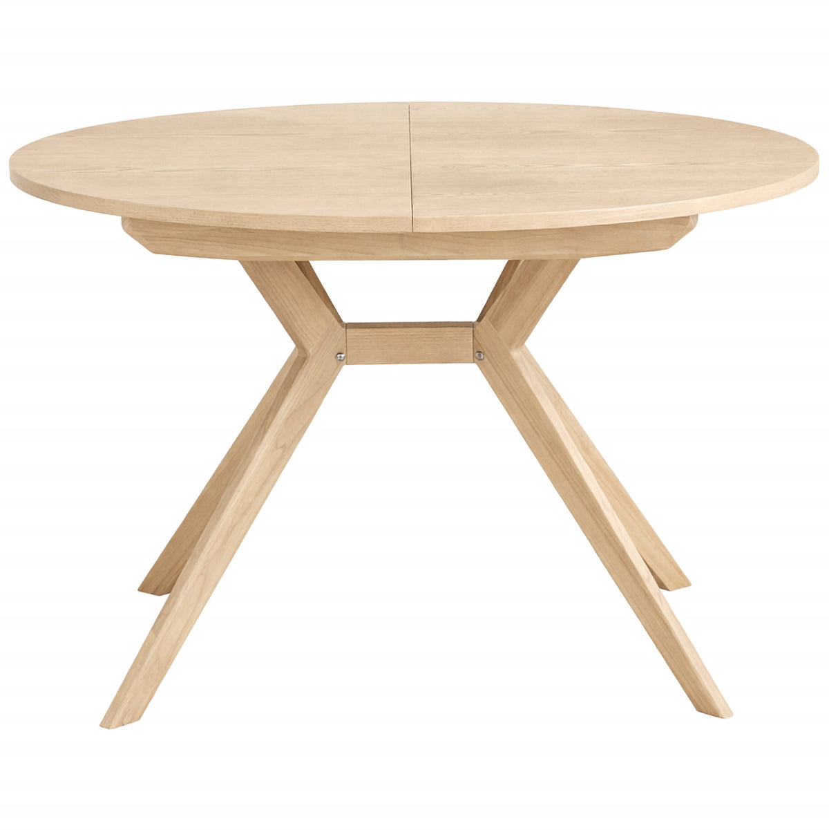 Biju Round Veneered Extendable Dining Table