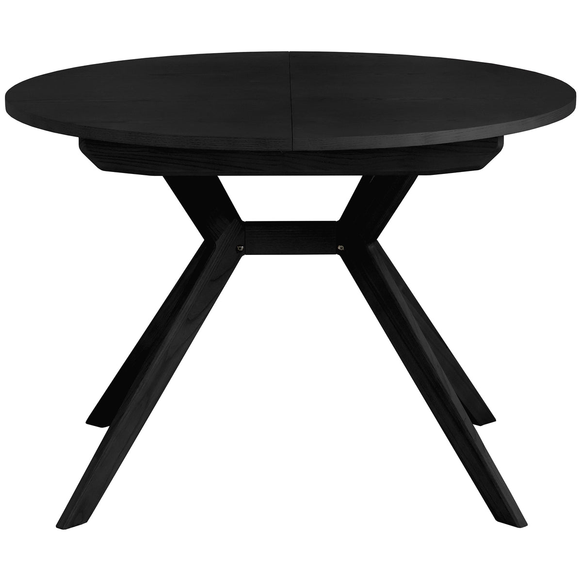 Biju Round Veneered Extendable Dining Table
