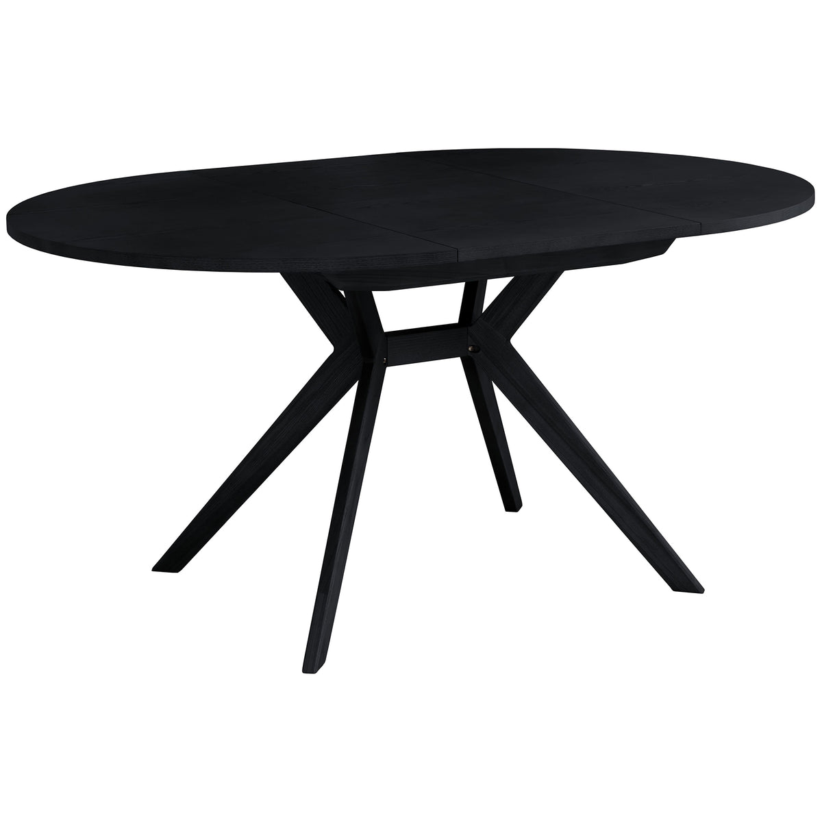 Biju Round Veneered Extendable Dining Table
