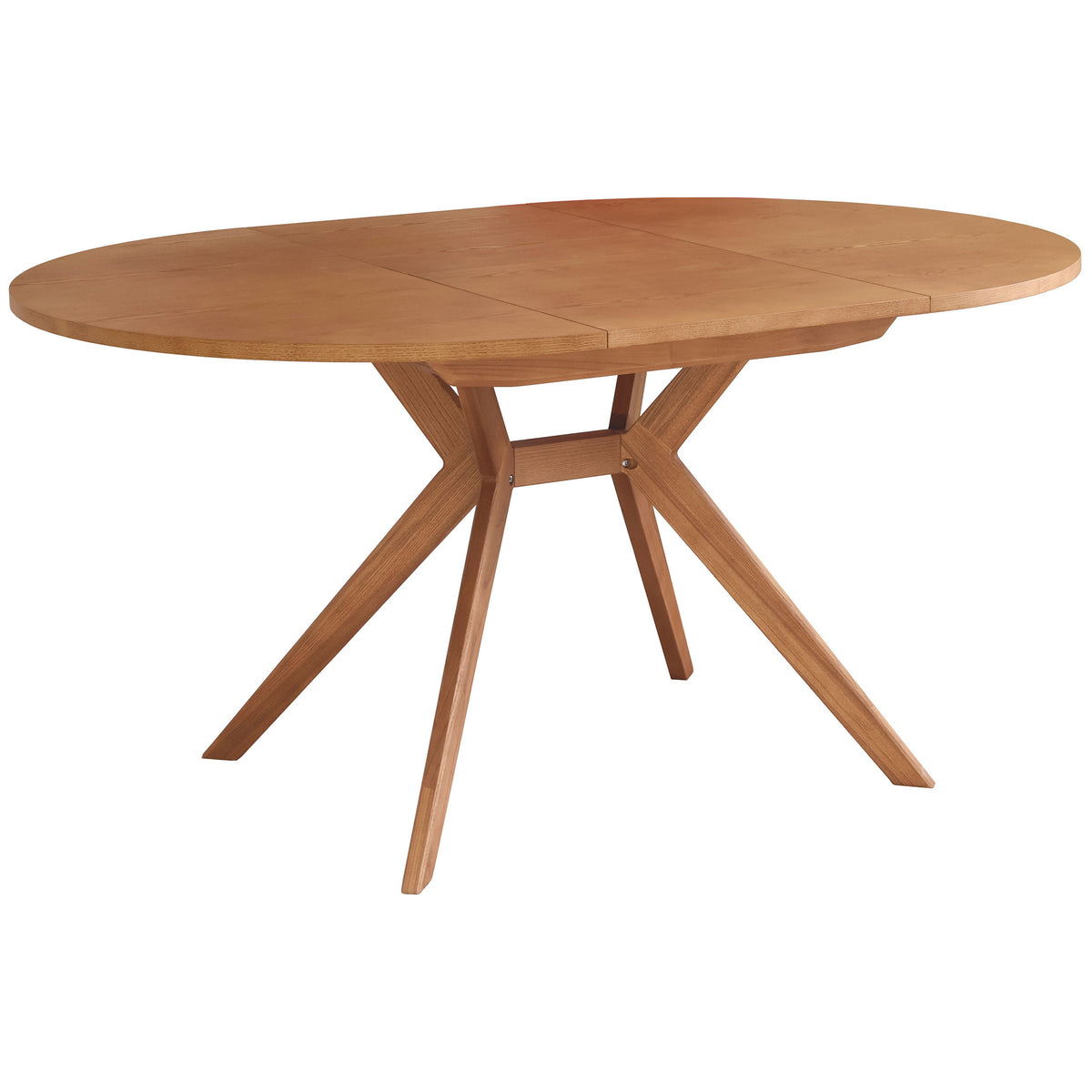 Biju Round Veneered Extendable Dining Table