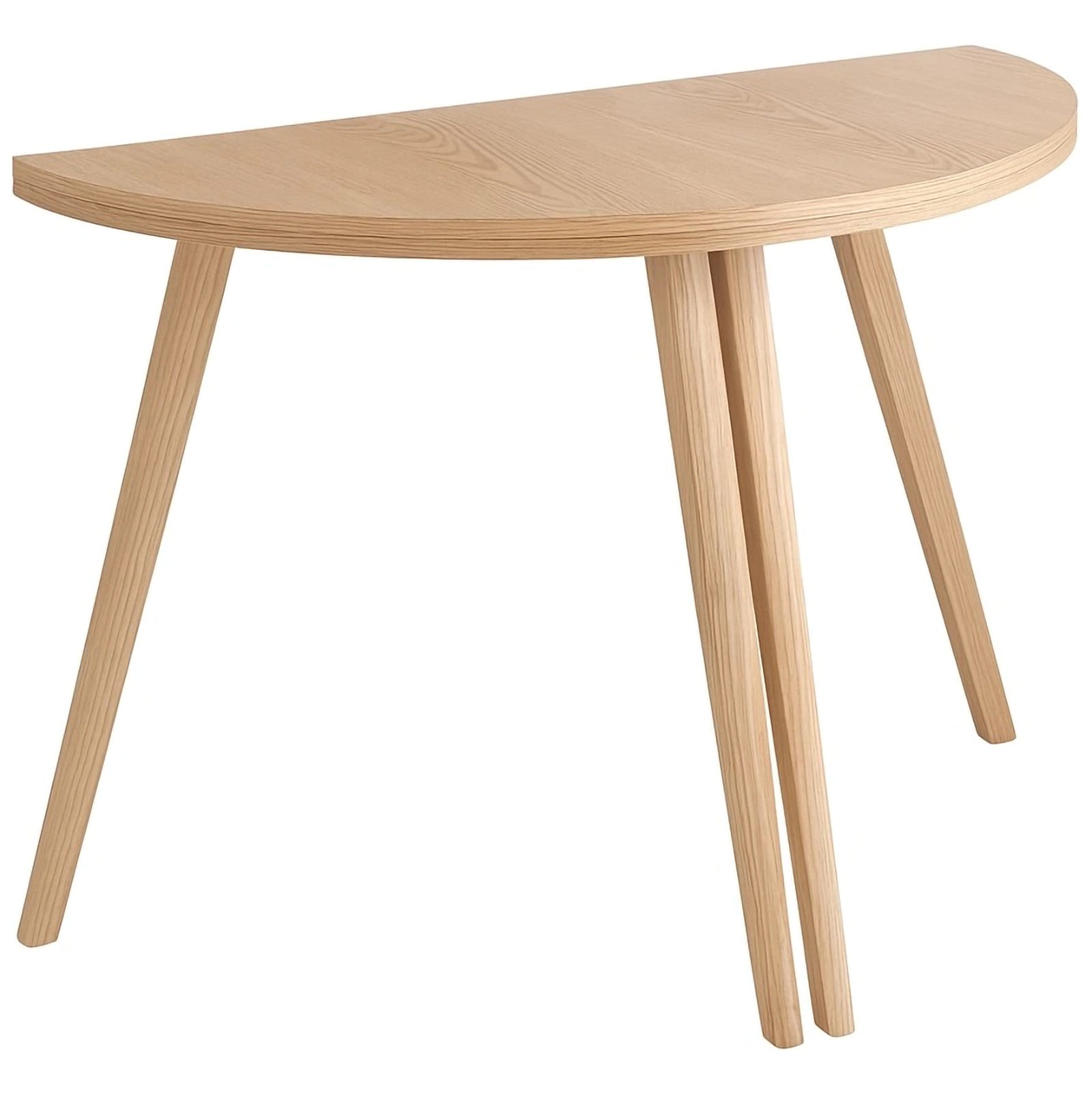 Mawi Half Moon Veneered Extendable Table