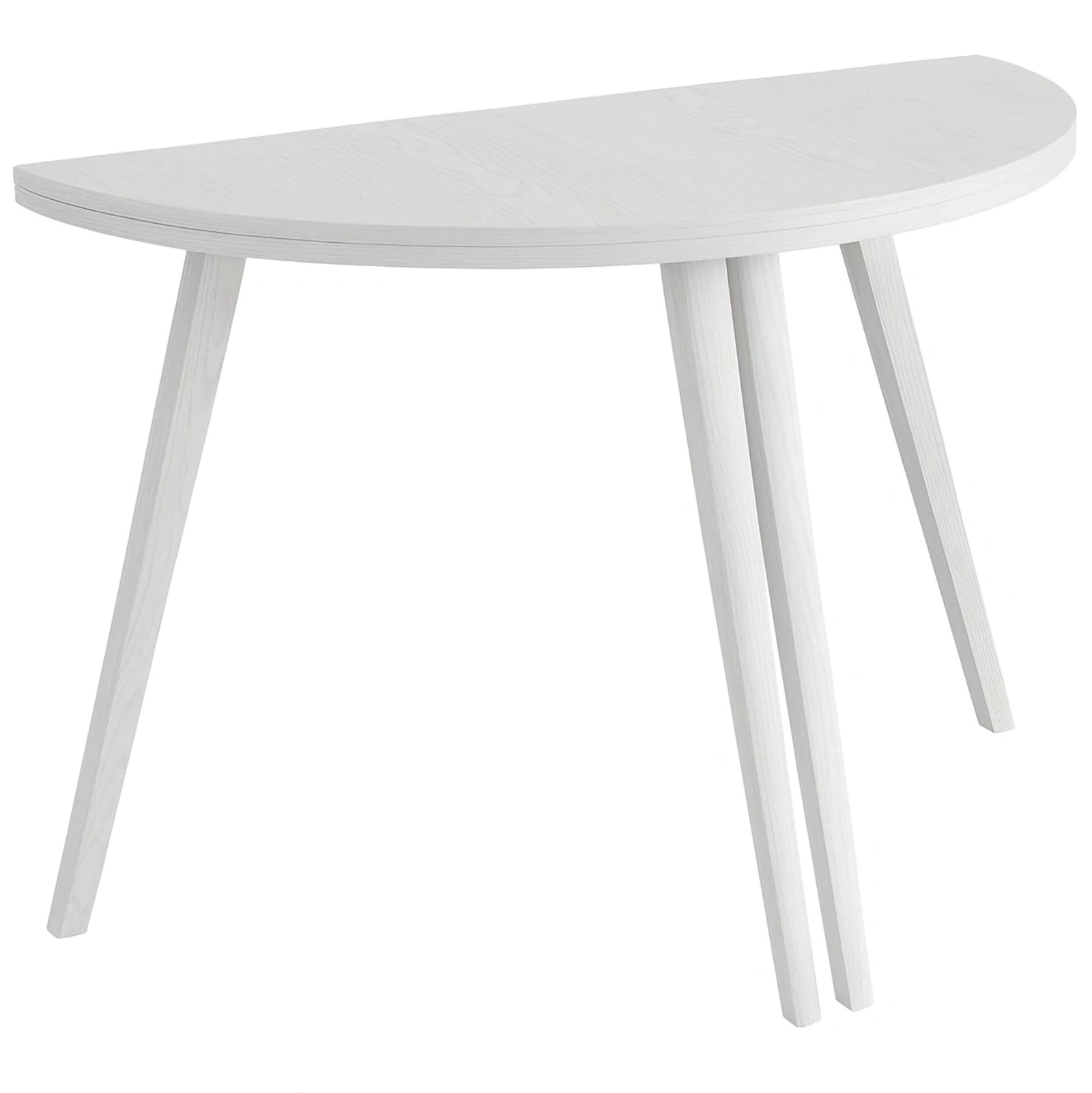 Mawi Half Moon Veneered Extendable Table