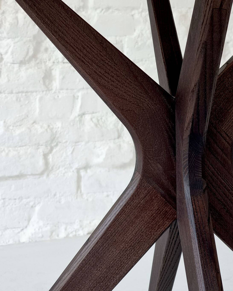 Jubi Half Racetrack Veneered Dining Table - WOO .Design