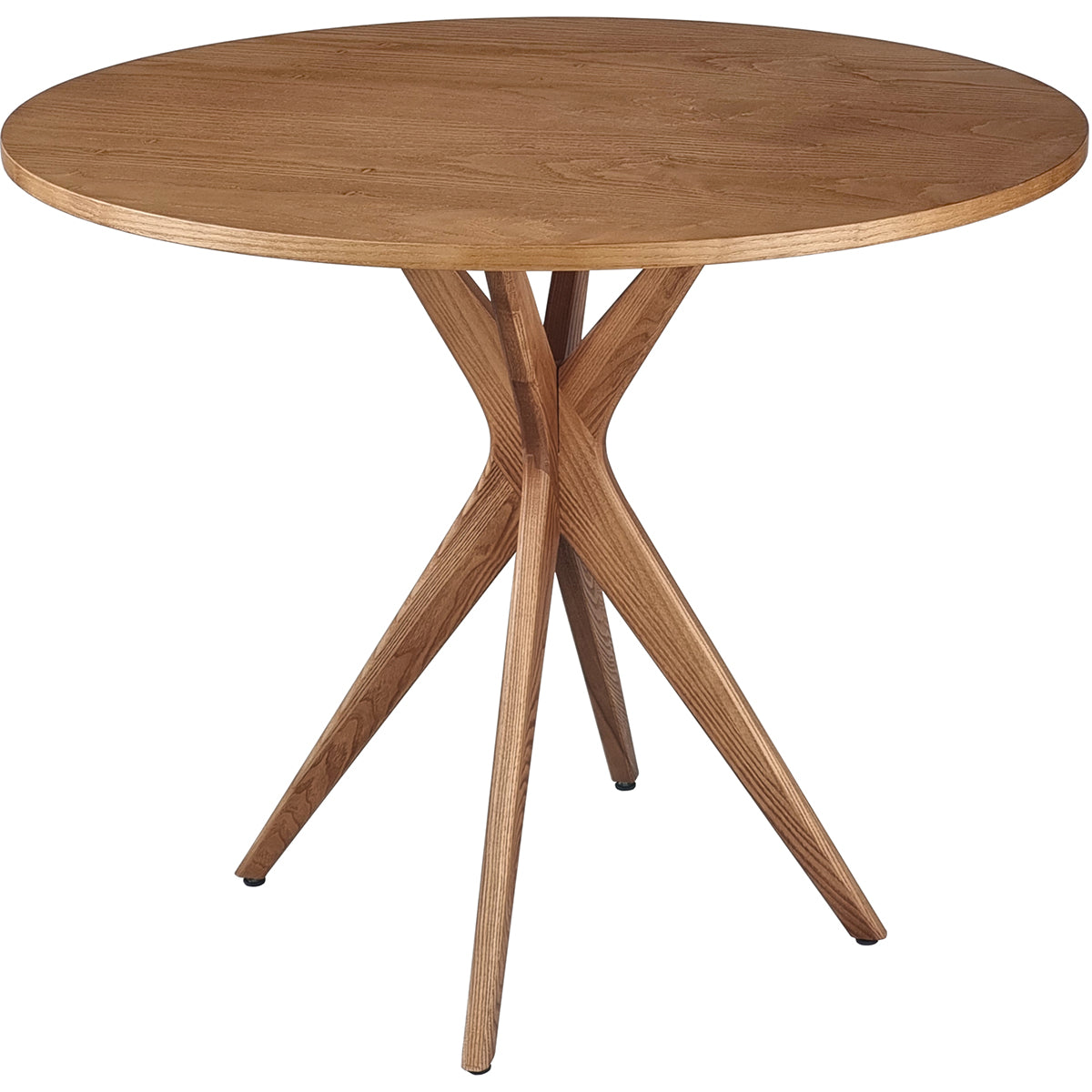 Jubi Round Veneered Dining Table - WOO .Design