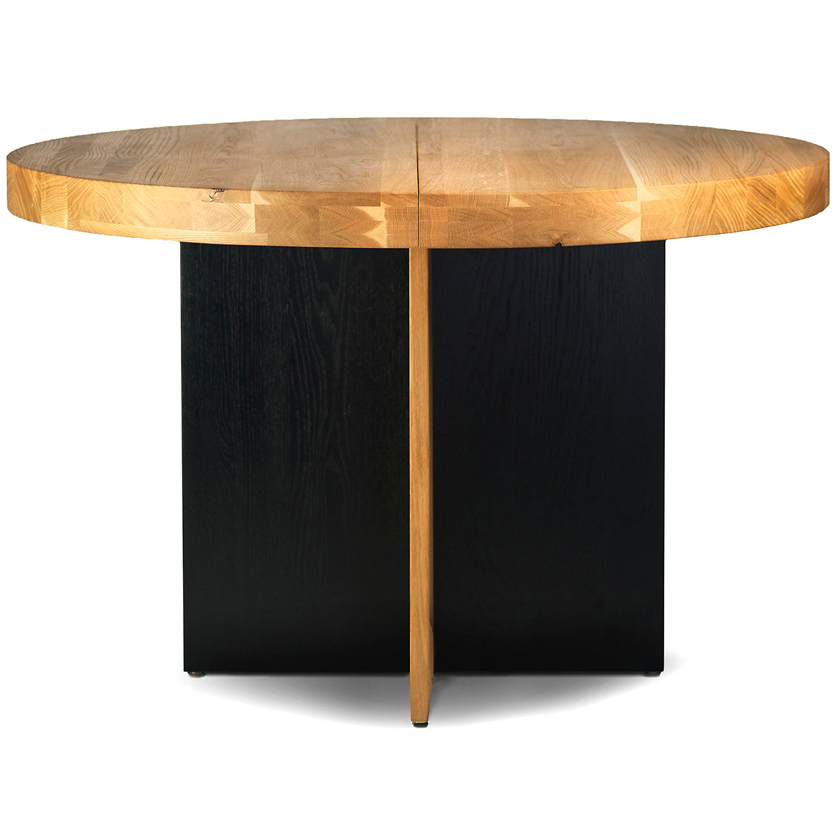 Rosto Oak Round Dining Table - WOO .Design