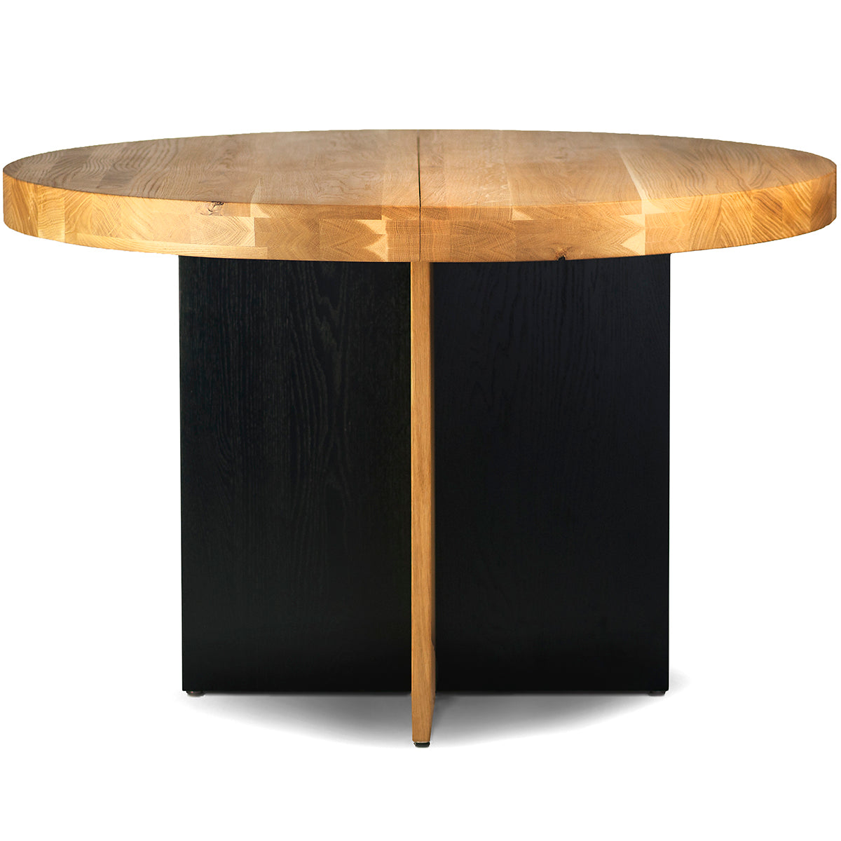 Rosto Oak Round Dining Table - WOO .Design
