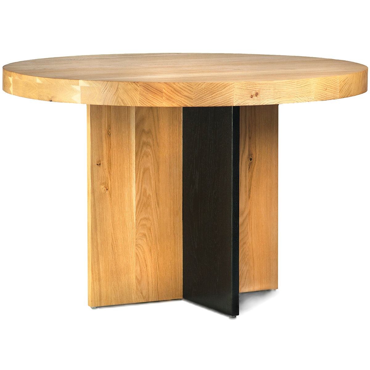 Rosto Oak Round Dining Table - WOO .Design