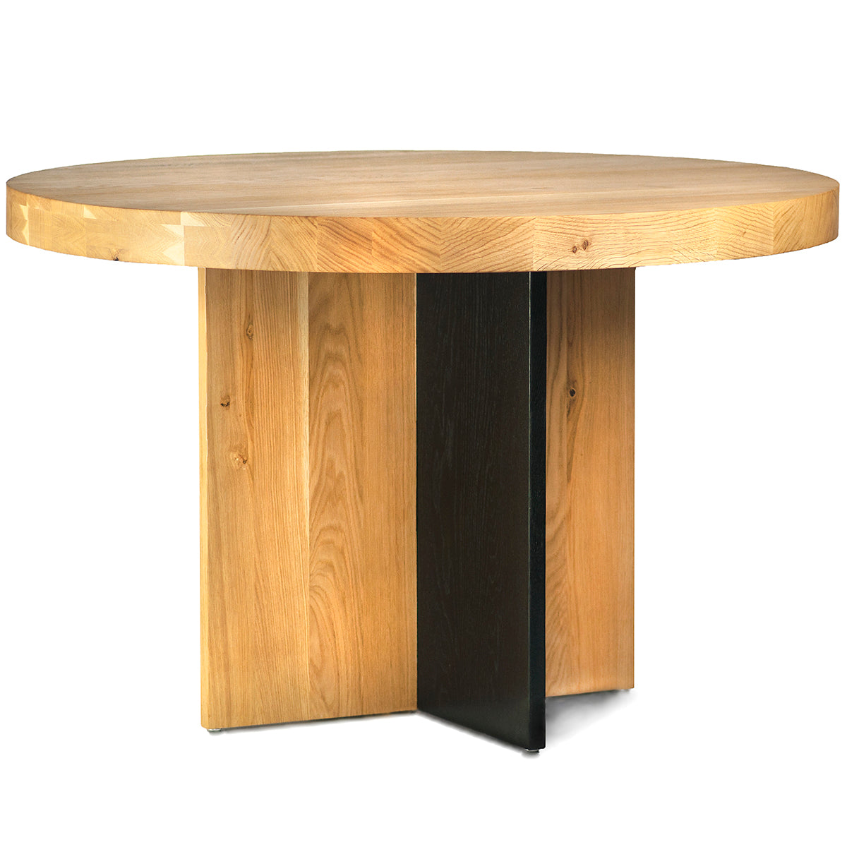 Rosto Oak Round Dining Table - WOO .Design