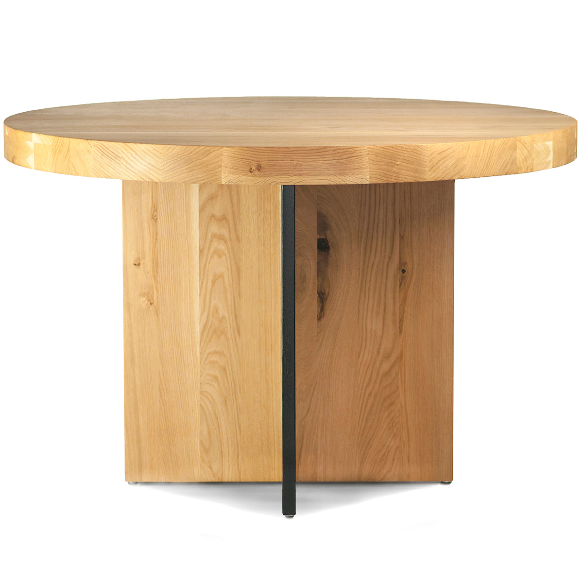 Rosto Oak Round Dining Table - WOO .Design
