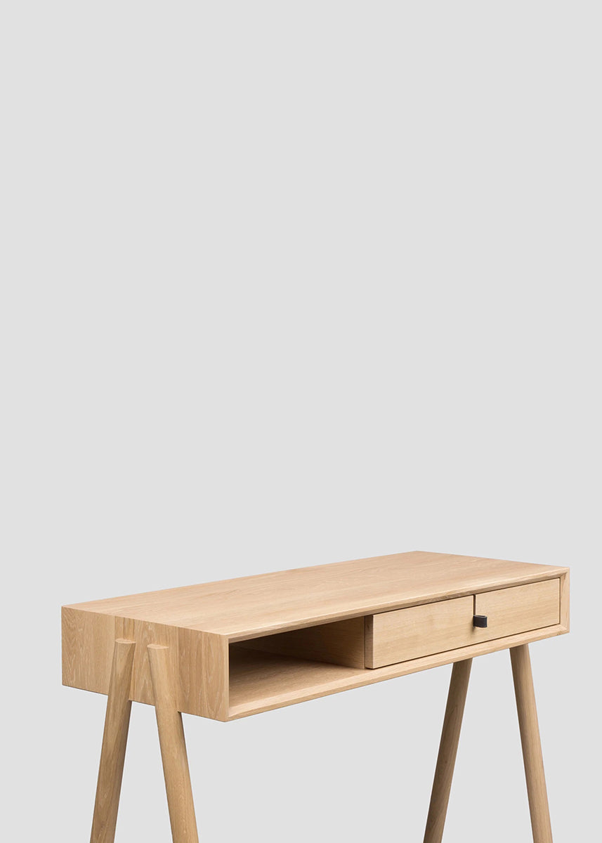 Amelia Oak Wood Desk