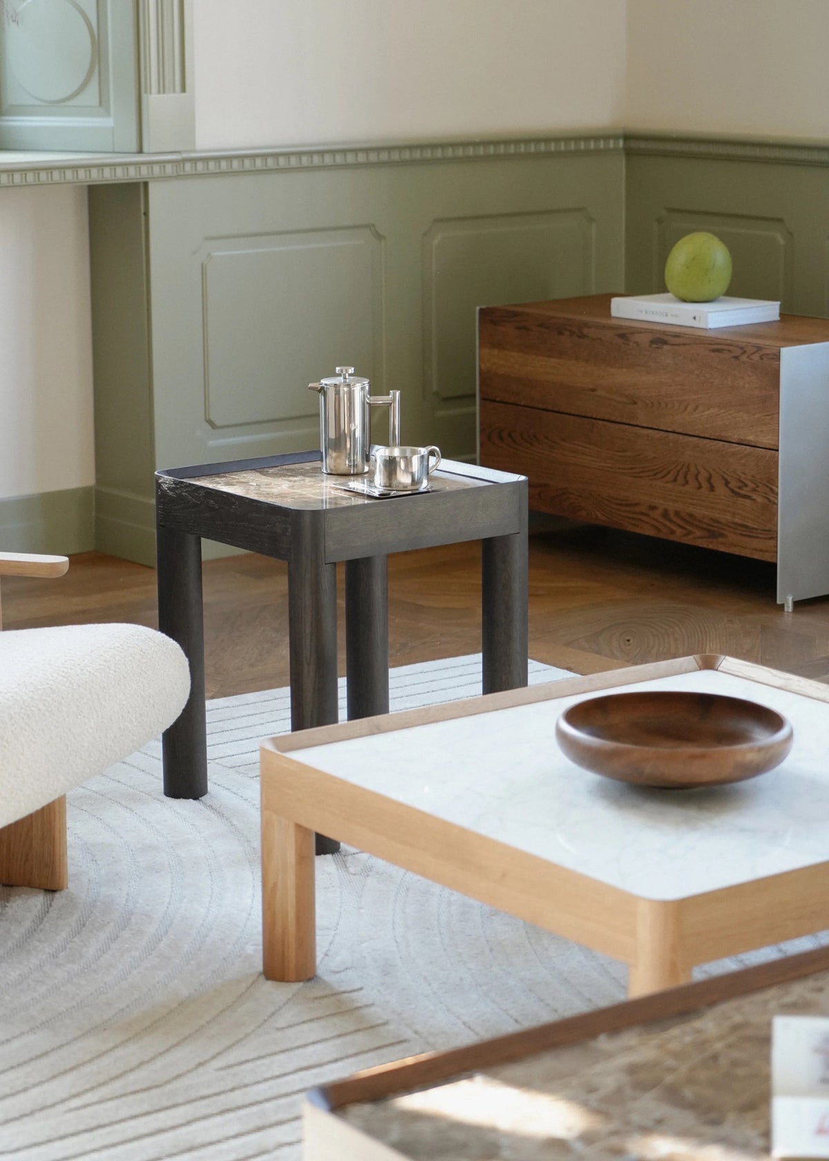 Inset High Side Table