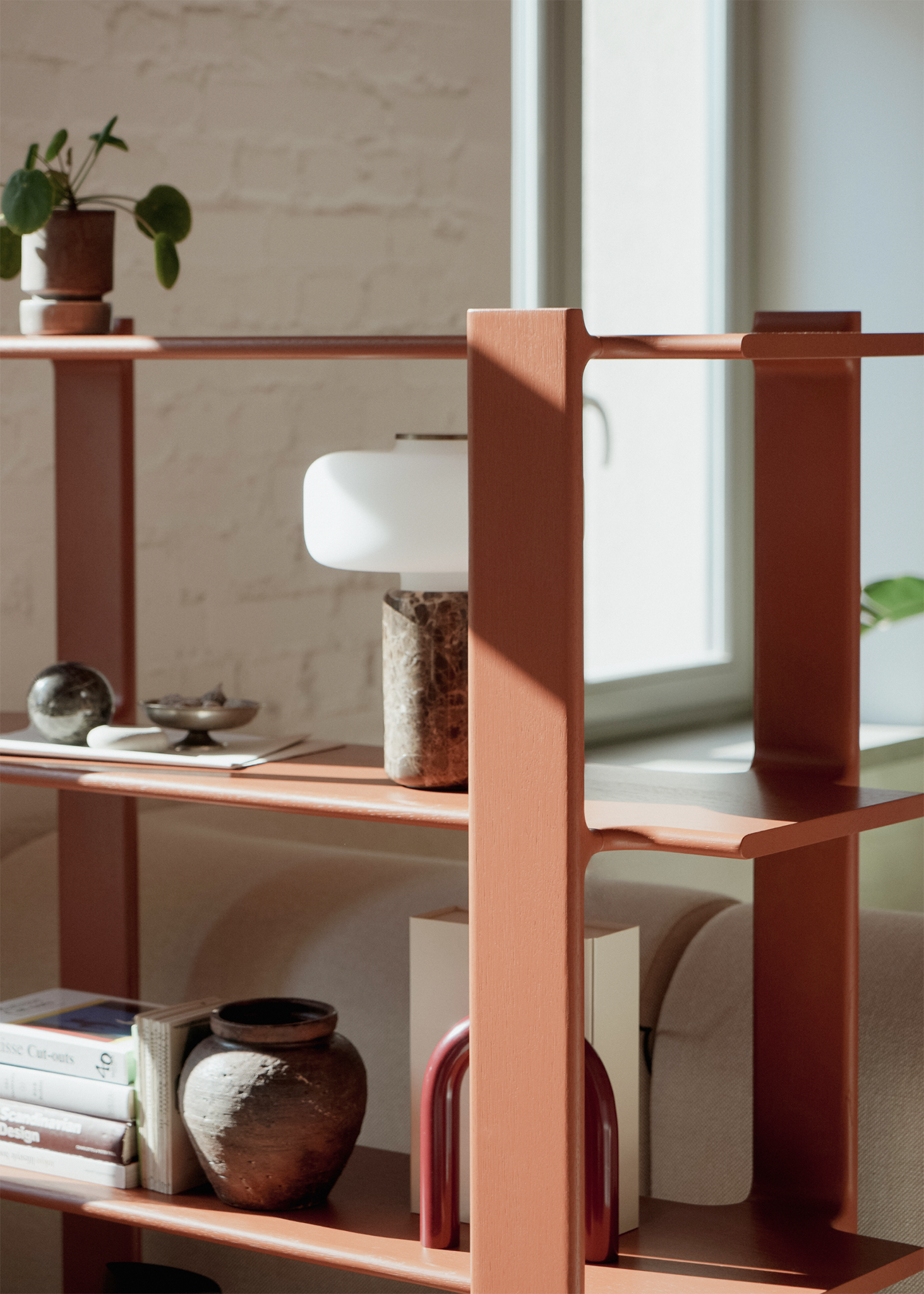 Ligo 4 Oak Wood Bookcase