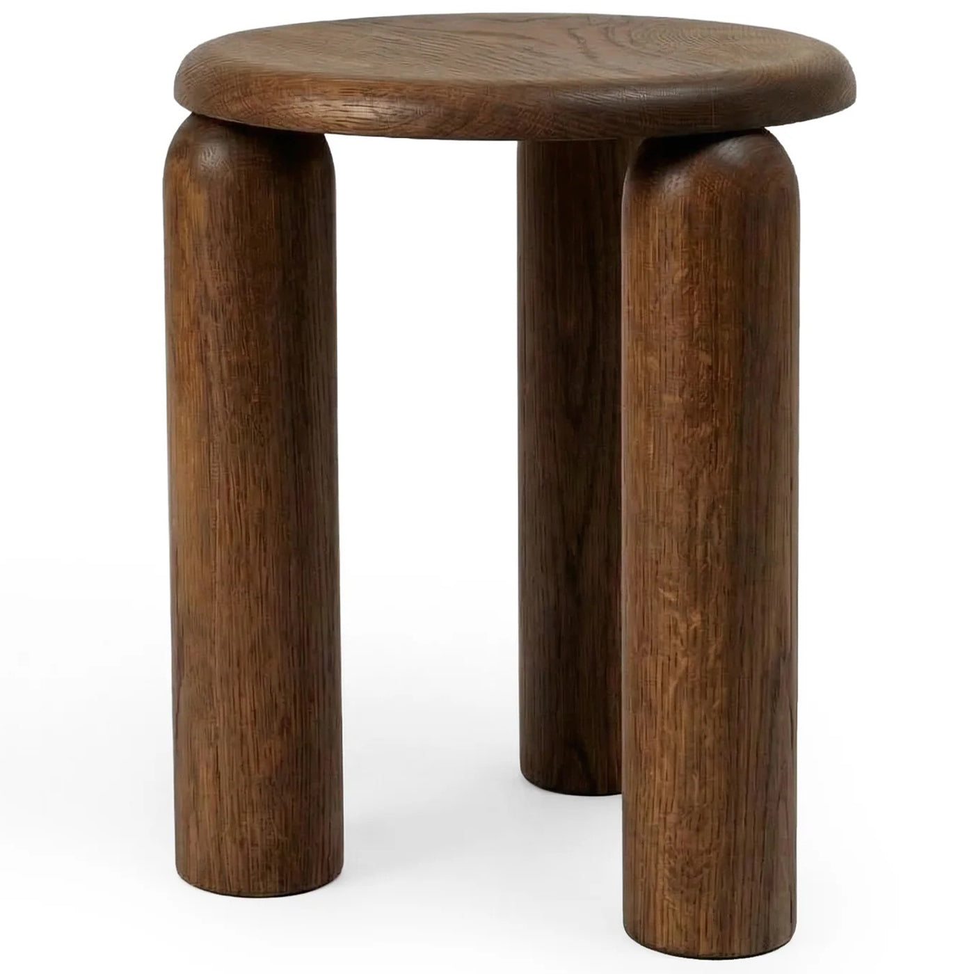 Neo High Oak Wood Side Table