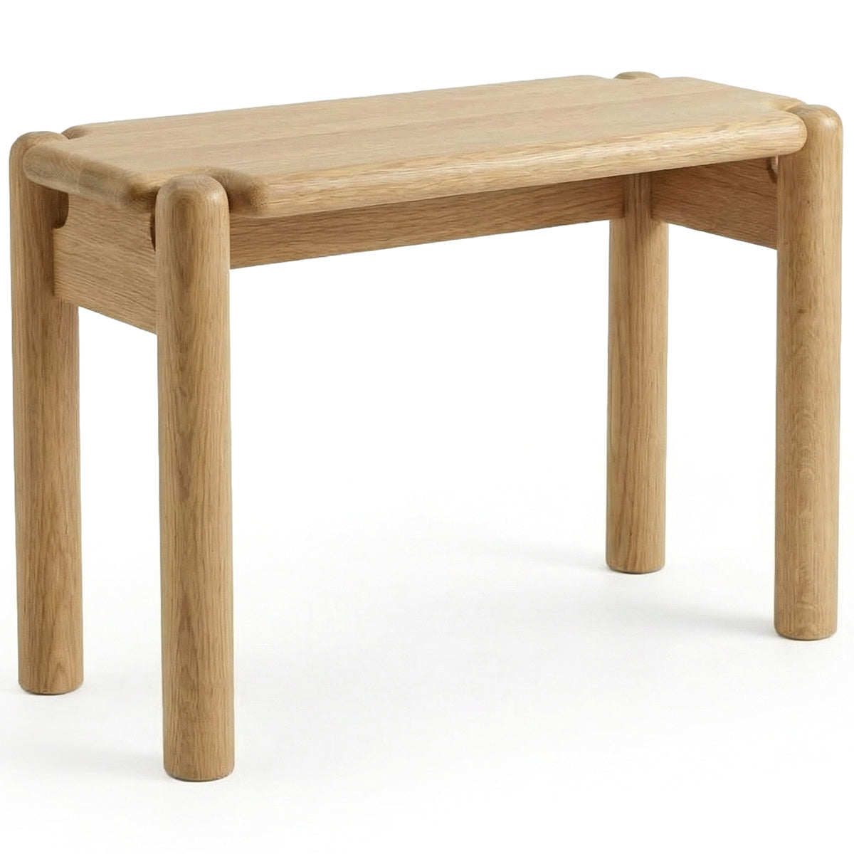 Puffo Oak Wood Desk