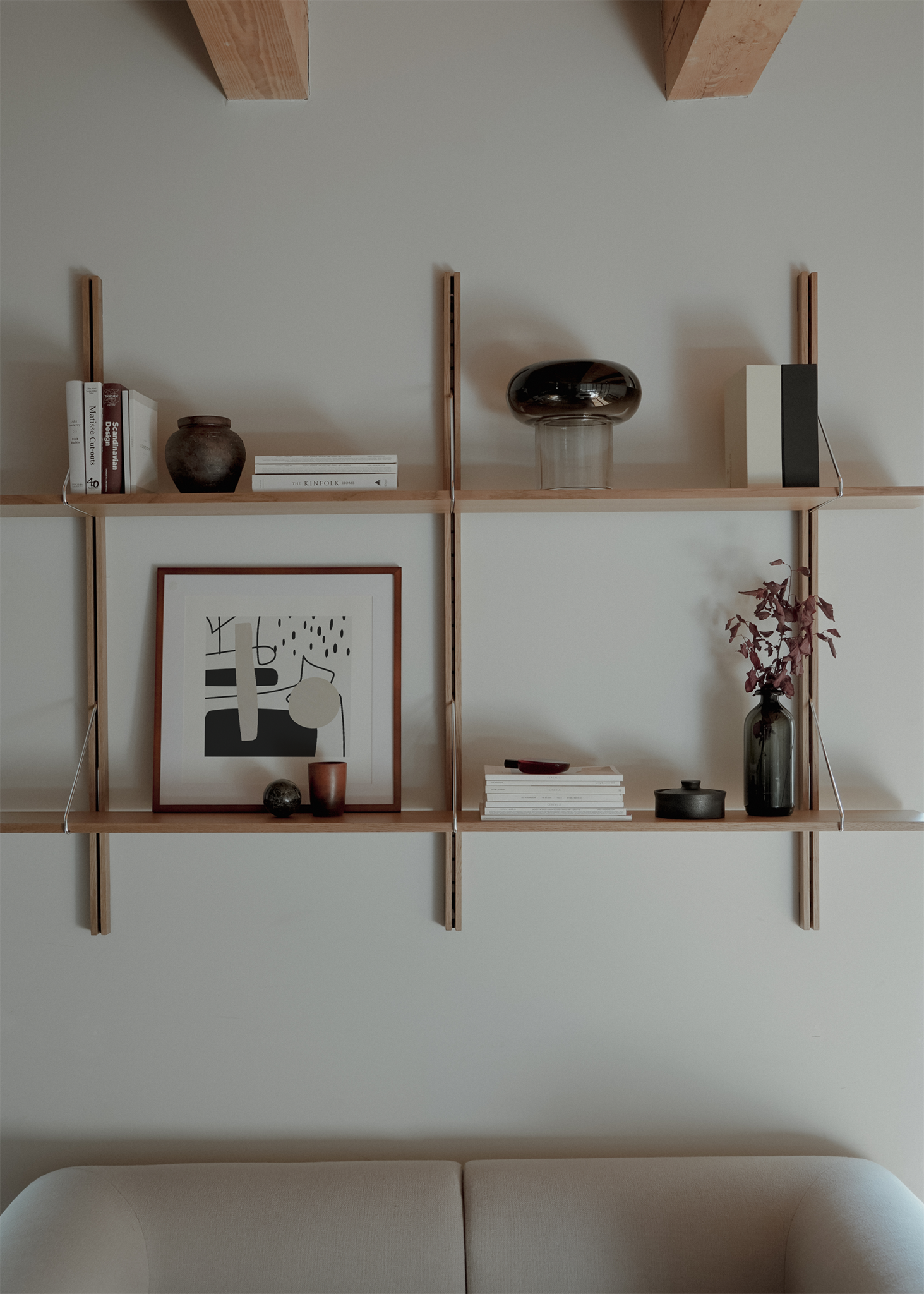 Rodd Duo 140 Oak Wood Wall Shelf