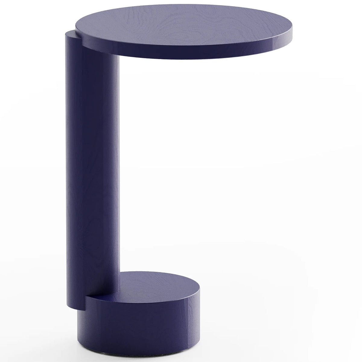 Bold Oak Wood Side Table