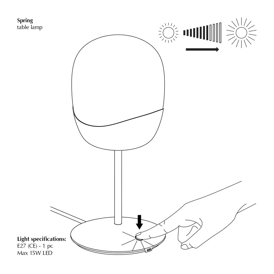 Spring Table Lamp