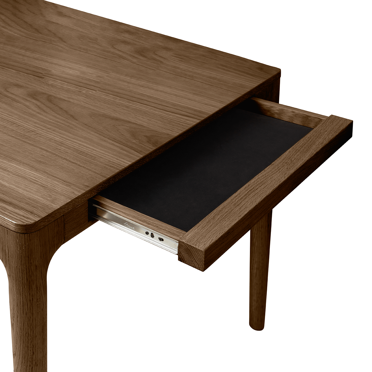 Heart'n'Soul Walnut Extendable Dining Table