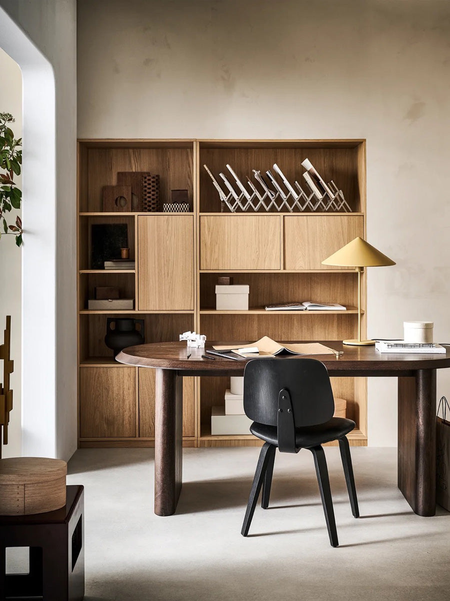 Ellips Walnut Mango Wood Dining Table (Display)
