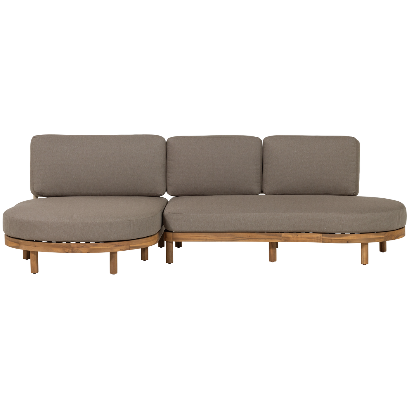 Zinto Acacia Wood Garden Lounge Set