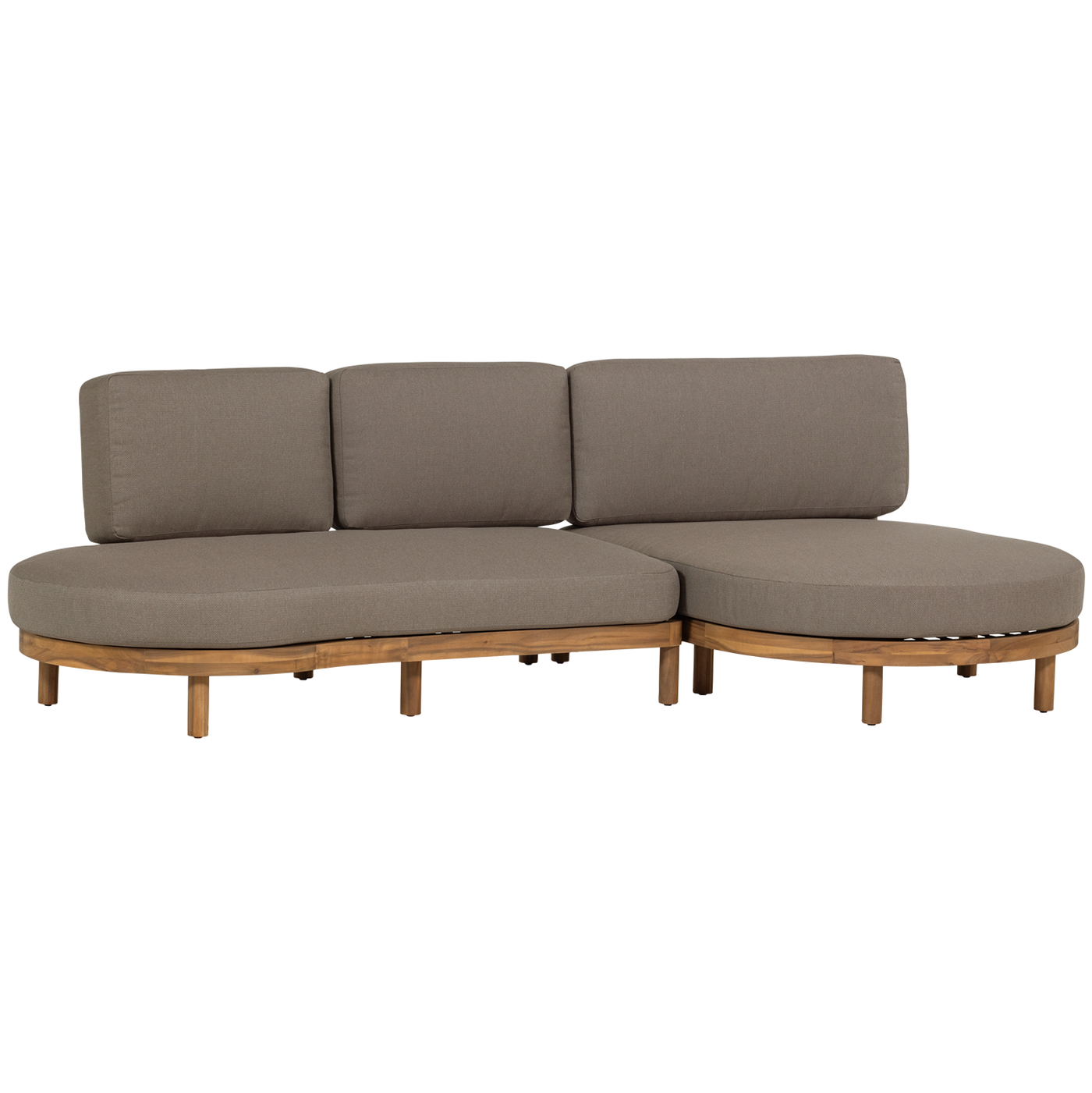 Zinto Acacia Wood Garden Lounge Set