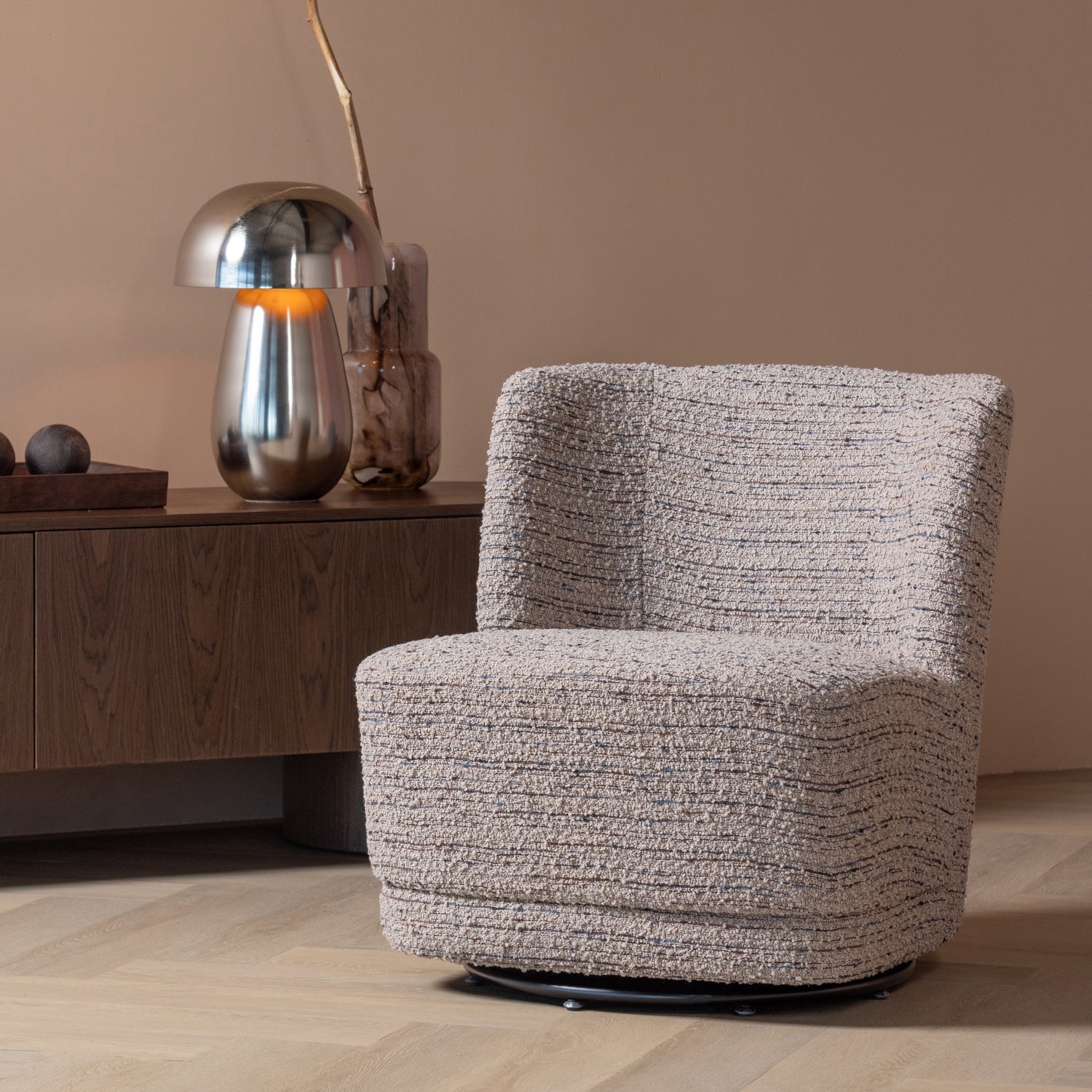 Atty Swivel Armchair