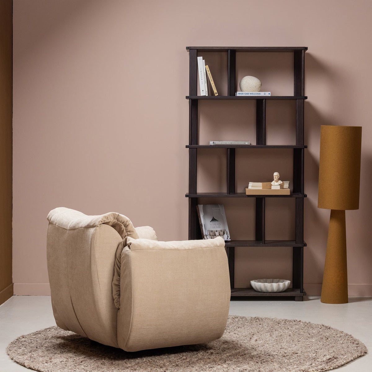 Baggy Swivel Armchair