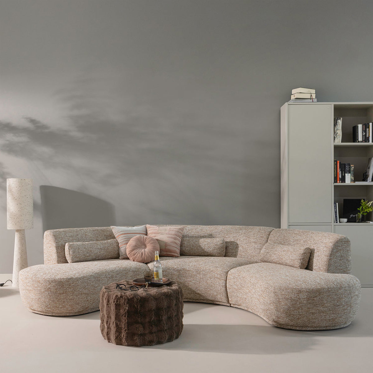 Batavier 6 Seater Half Round Sofa