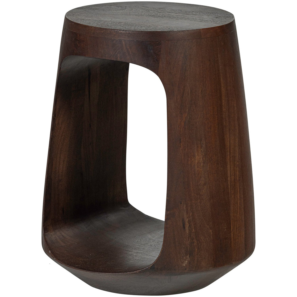 Bayo Walnut Mango Wood Side Table