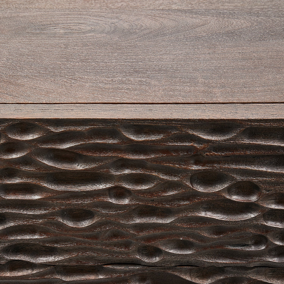 Crumble Mango Wood Nightstand
