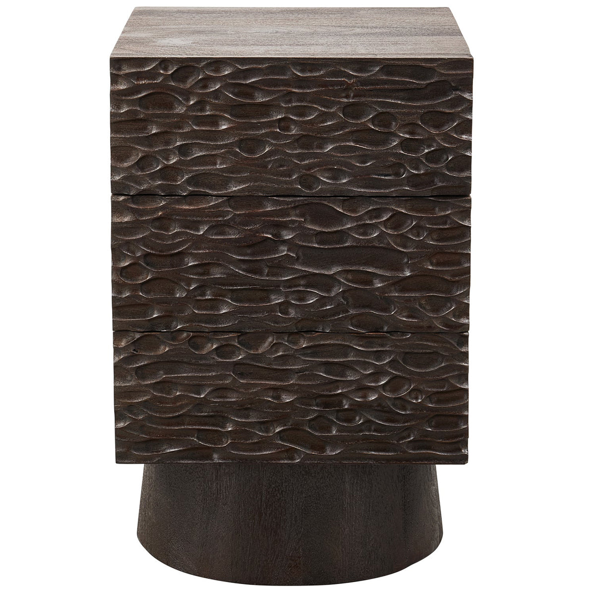 Crumble Mango Wood Nightstand