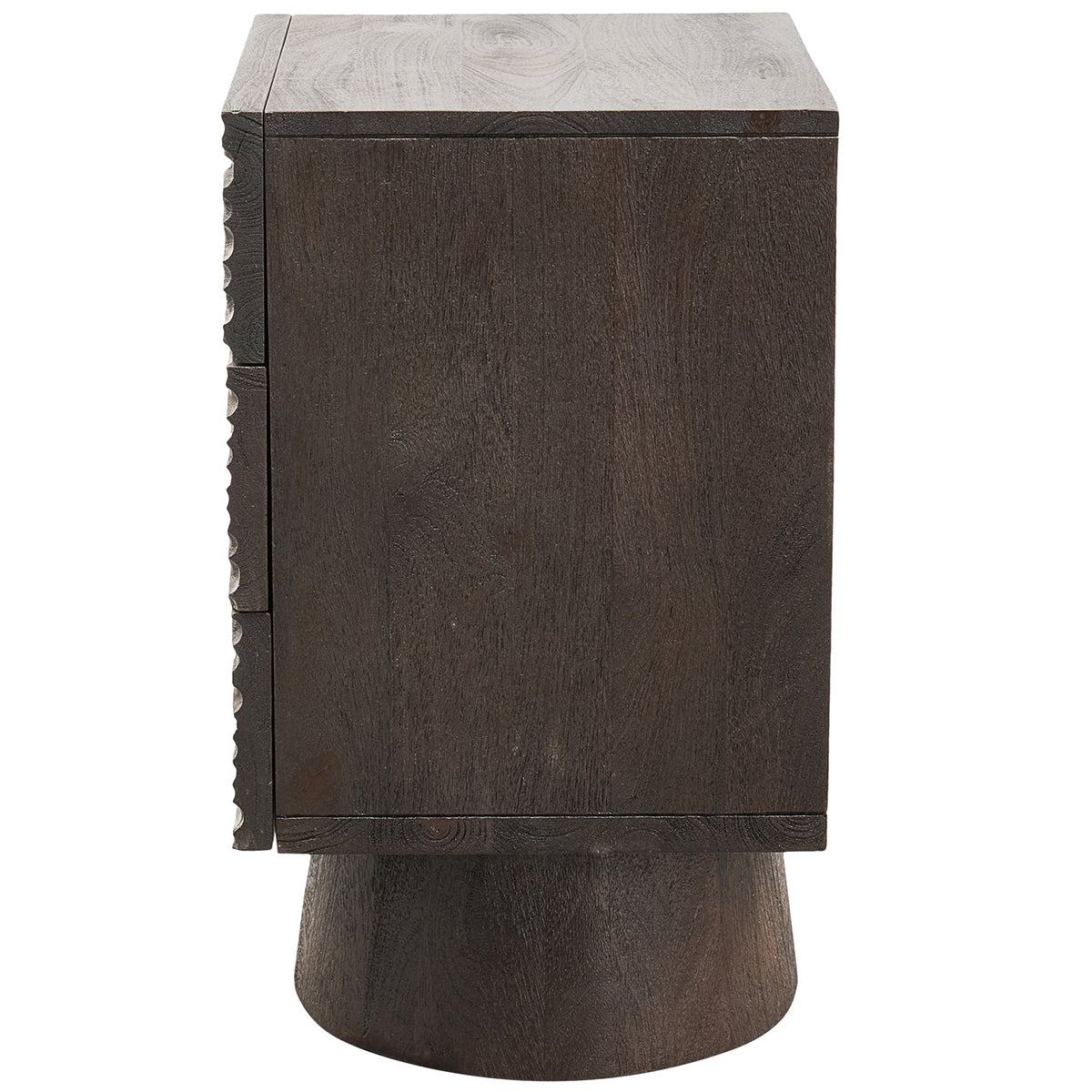 Crumble Mango Wood Nightstand