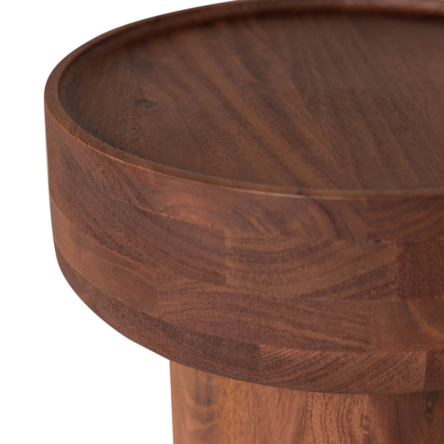 Dara Brown Mango Wood Side Table