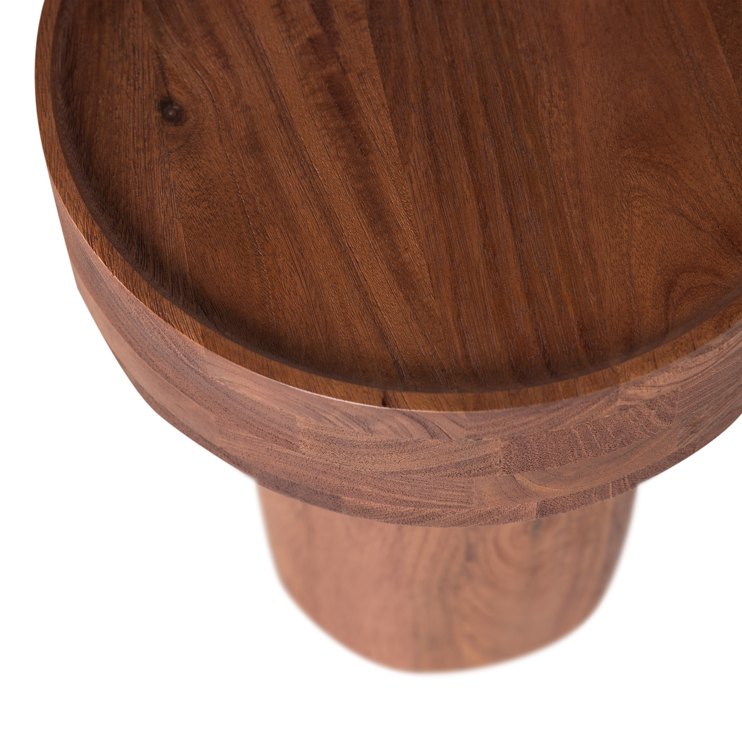 Dara Brown Mango Wood Side Table