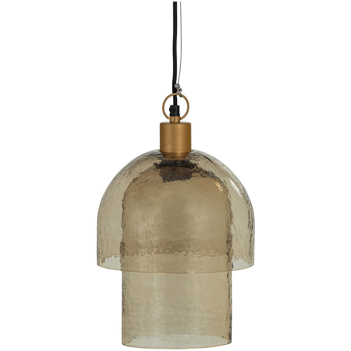Gigi Natural Double Shade Hanging Lamp