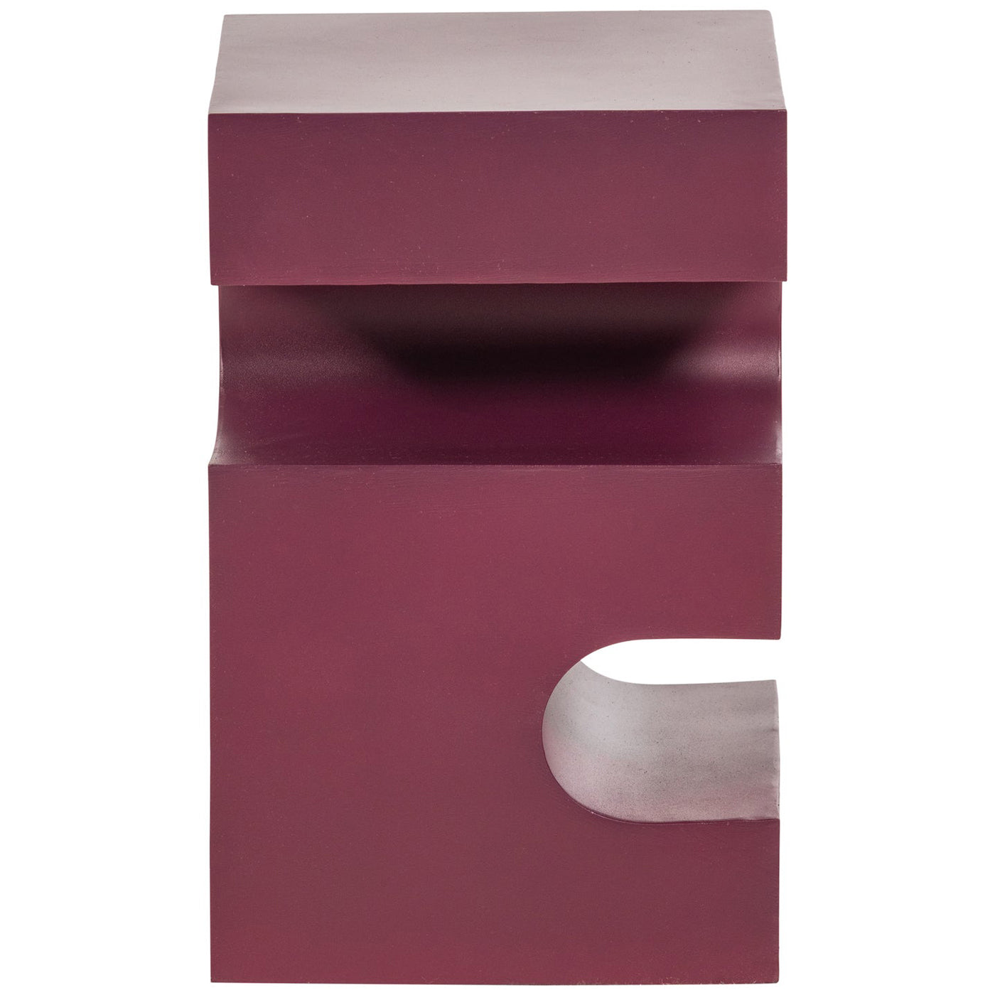 Jessa Purple/Brown Side Table