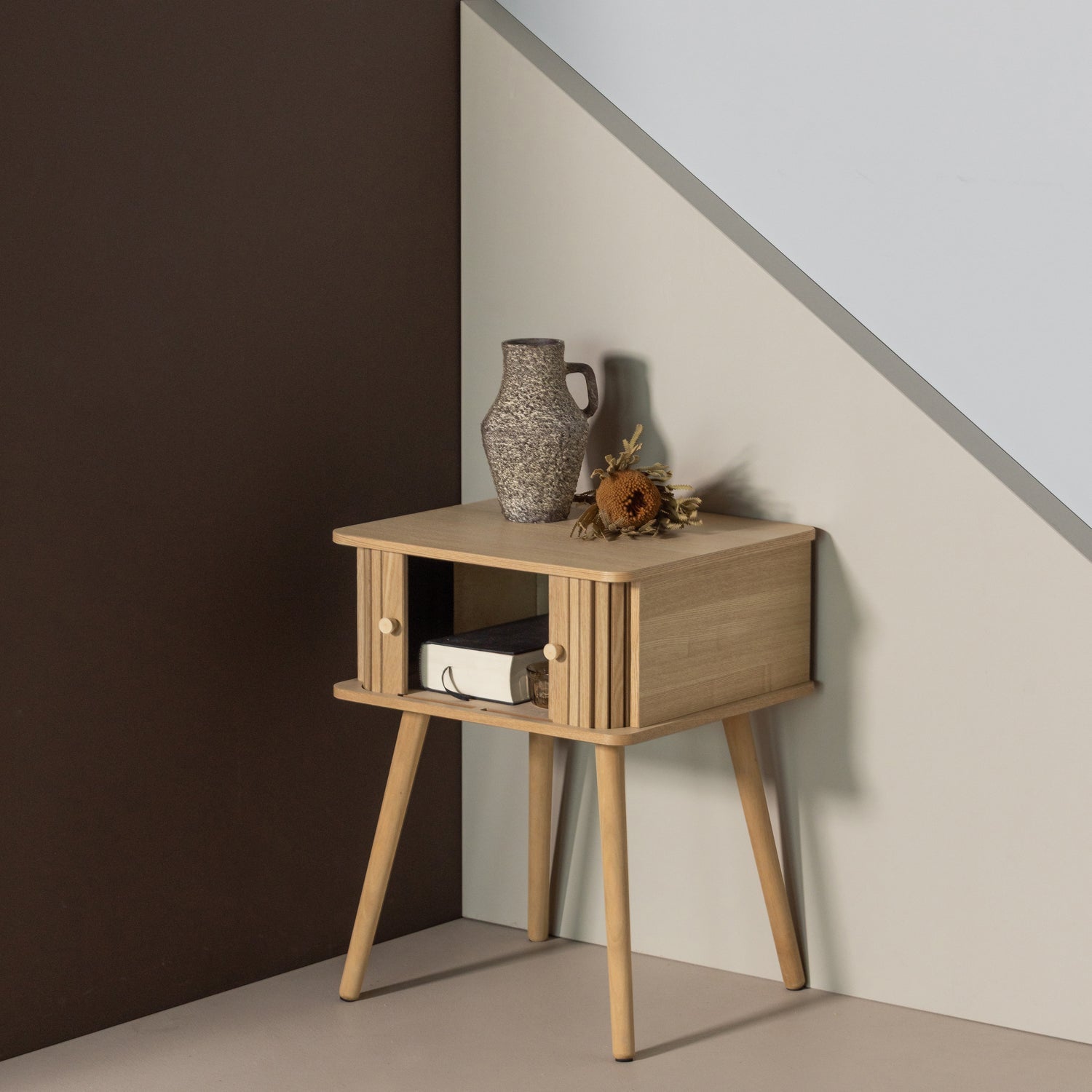 Karri Natural Night Stand