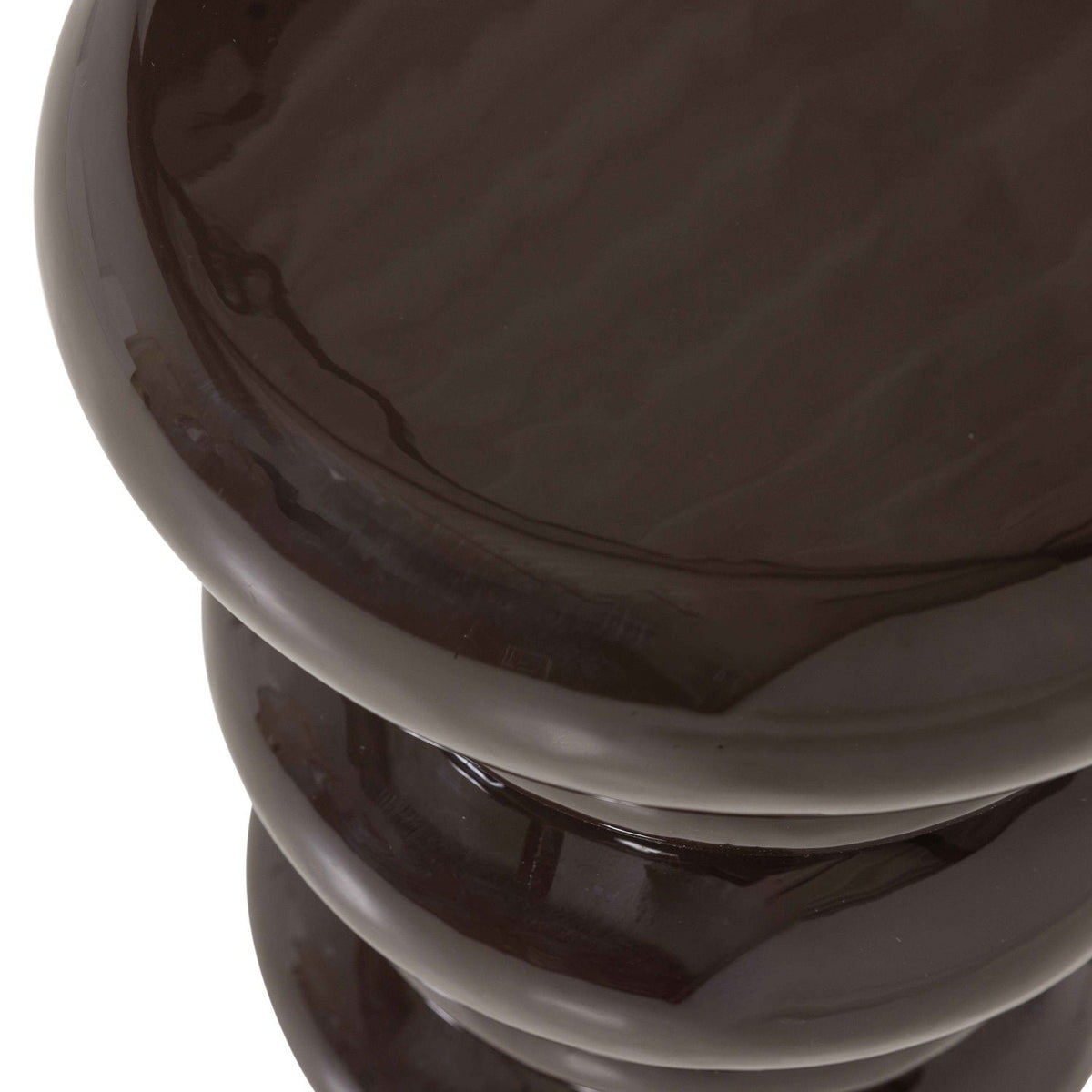 Kivo High Gloss Side Table