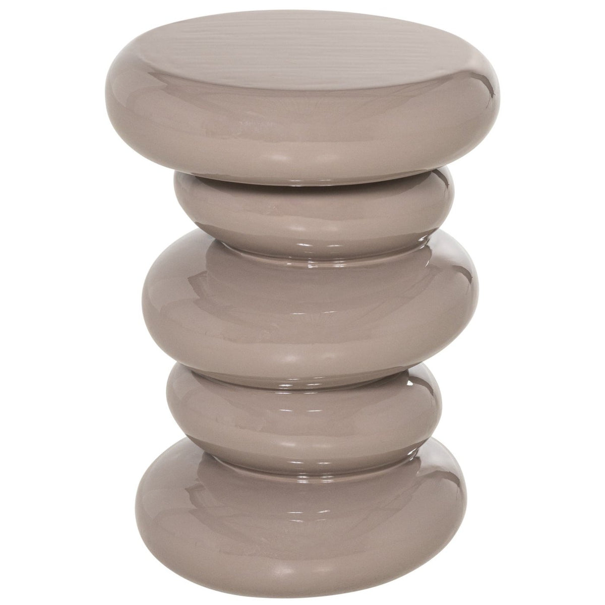 Kivo High Gloss Side Table