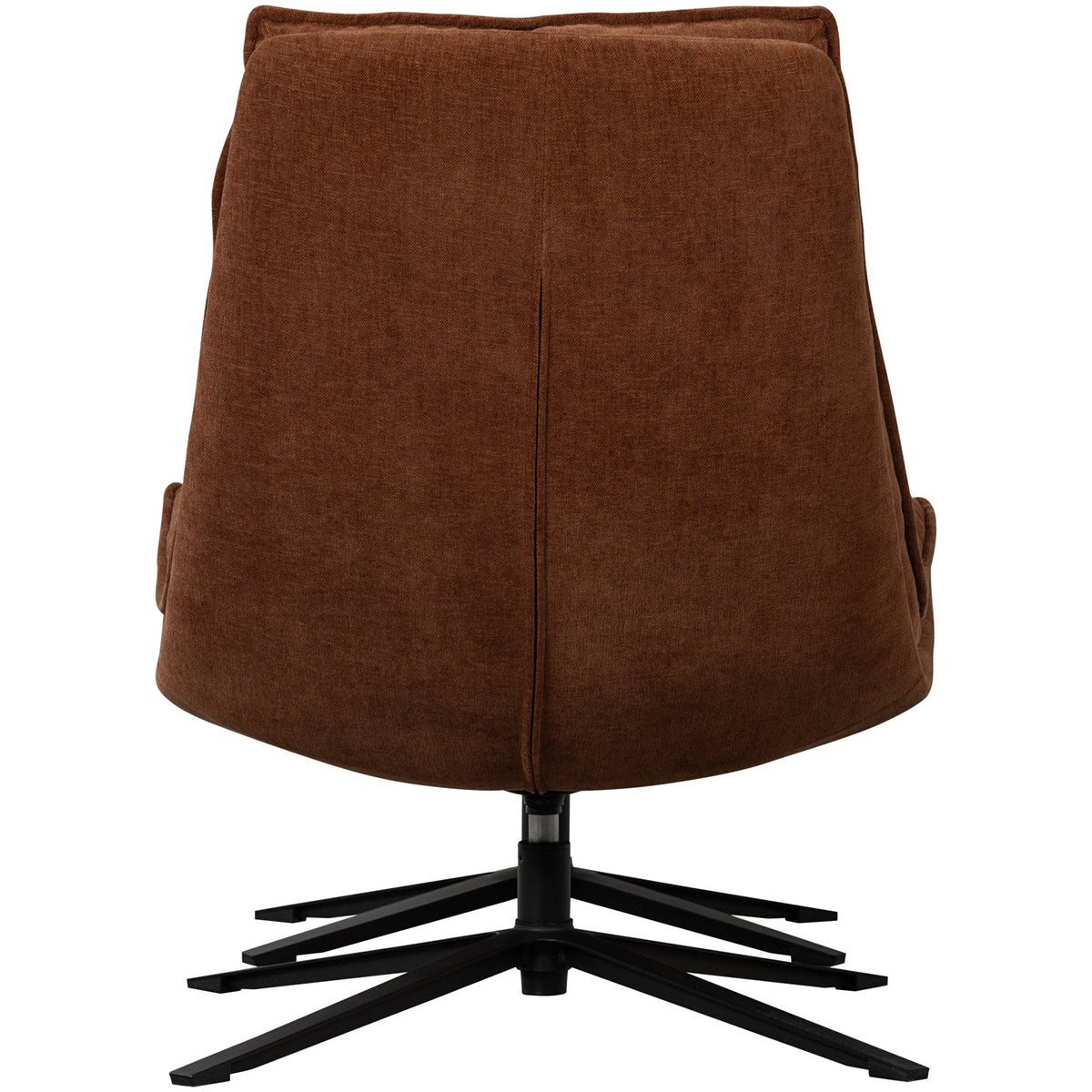Kube Swivel Armchair with Hocker