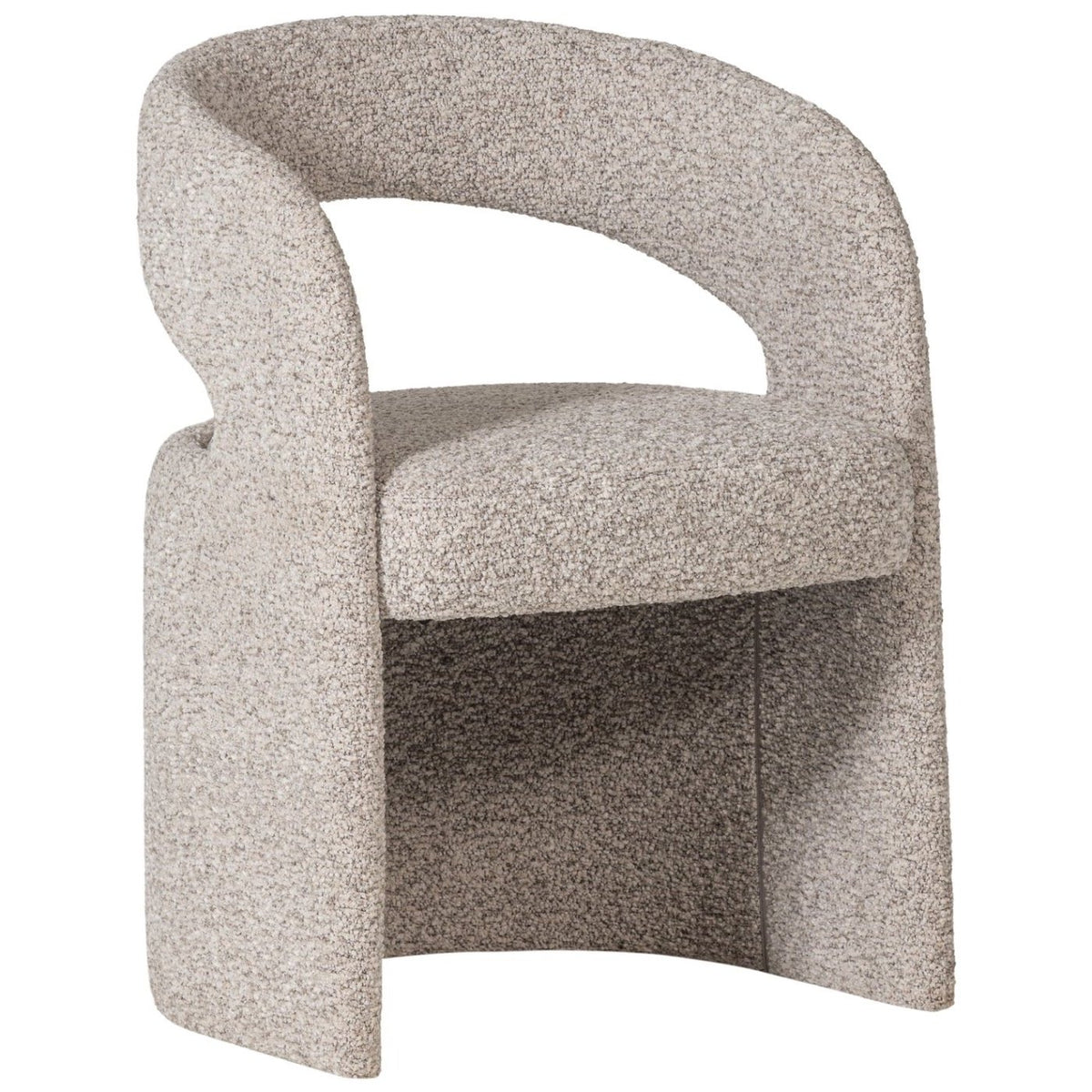 Lanor Coarse Bouclé Dining Chair