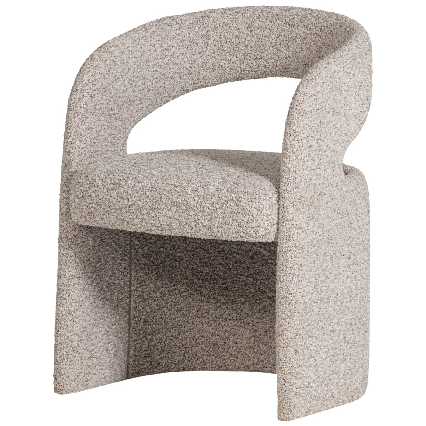 Lanor Coarse Bouclé Dining Chair