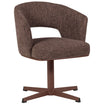 Libi Melange Swivel Dining Chair