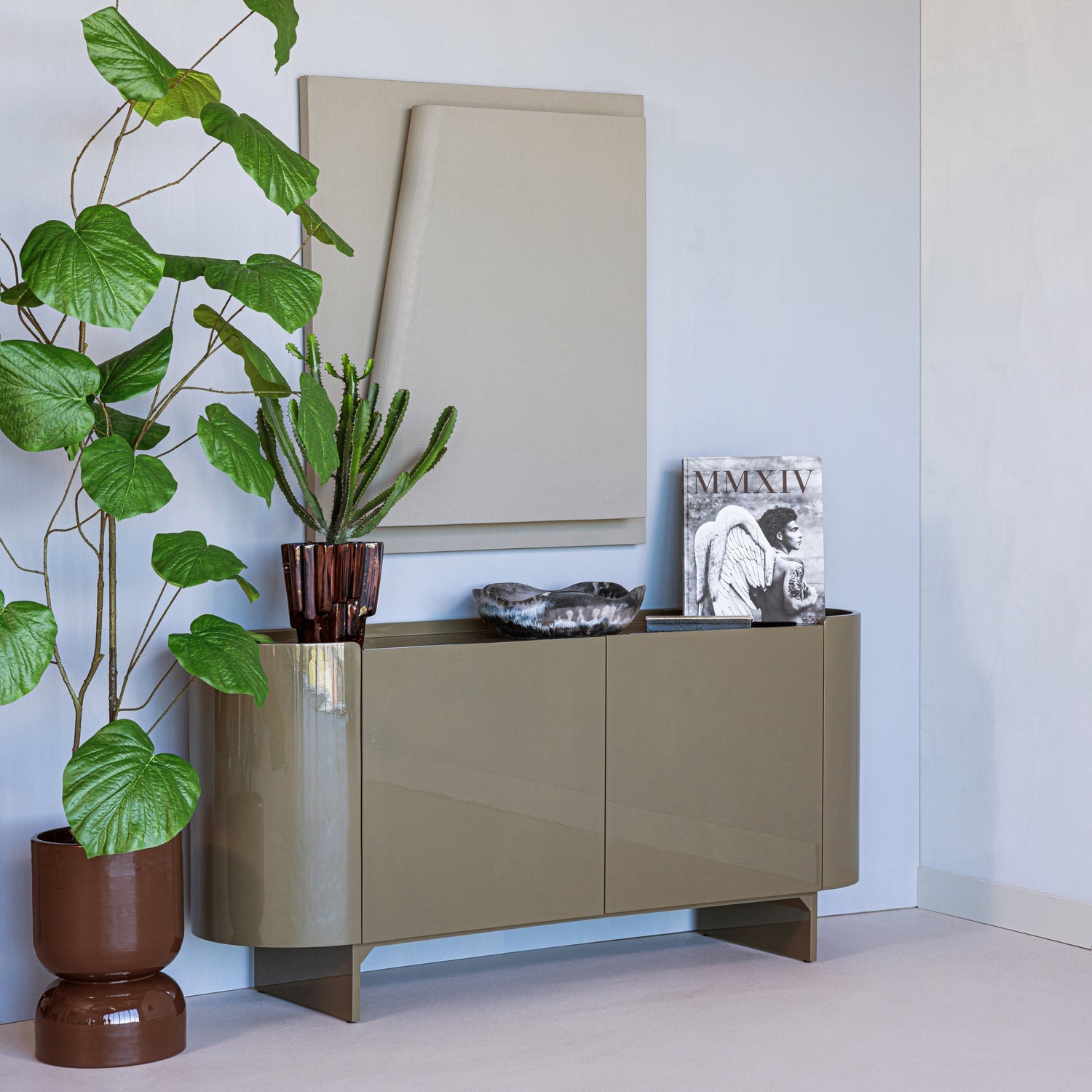 Liora Green High Gloss Sideboard