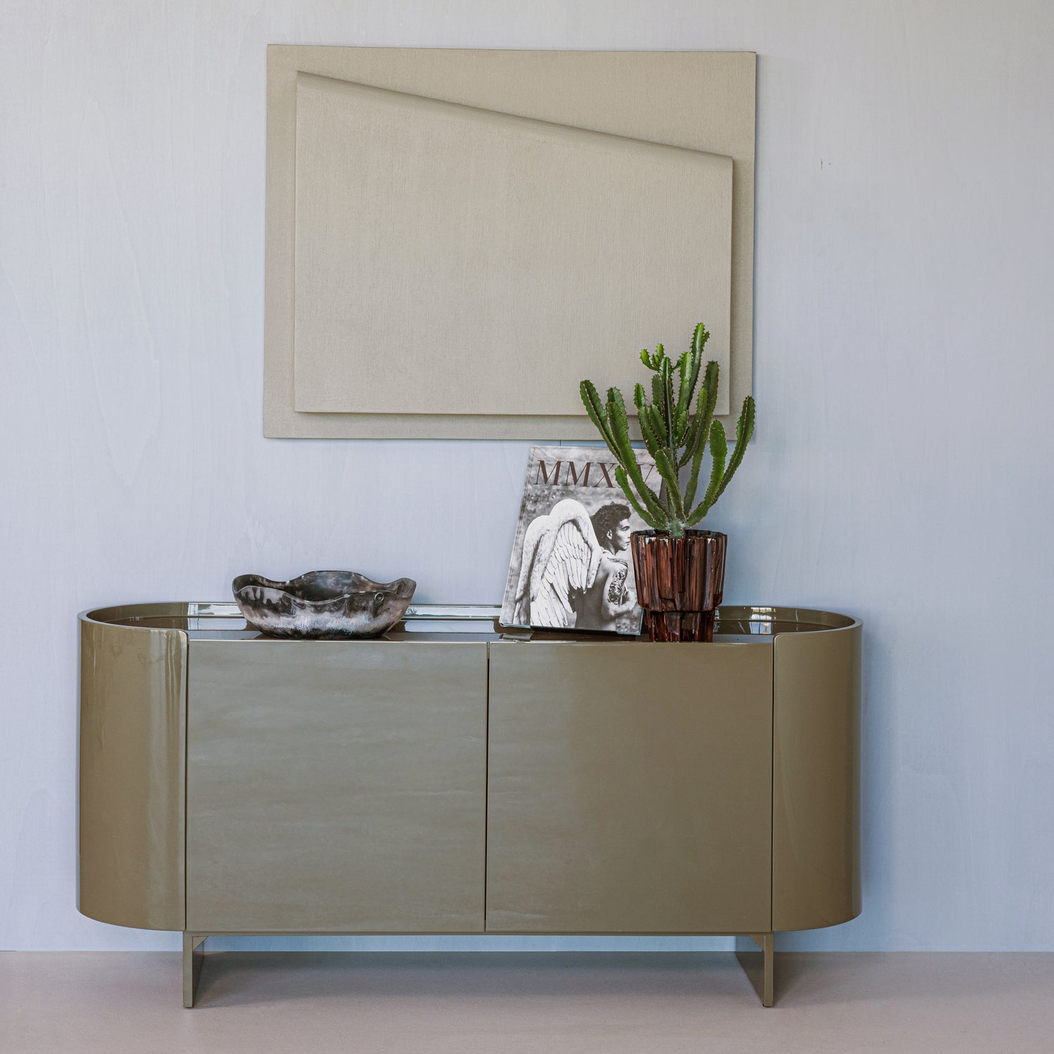 Liora Green High Gloss Sideboard