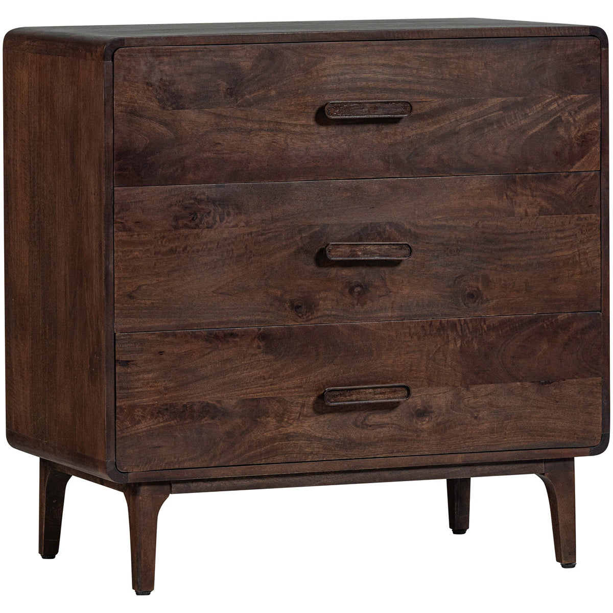 Liya Mango Wood Cabinet with Drawers