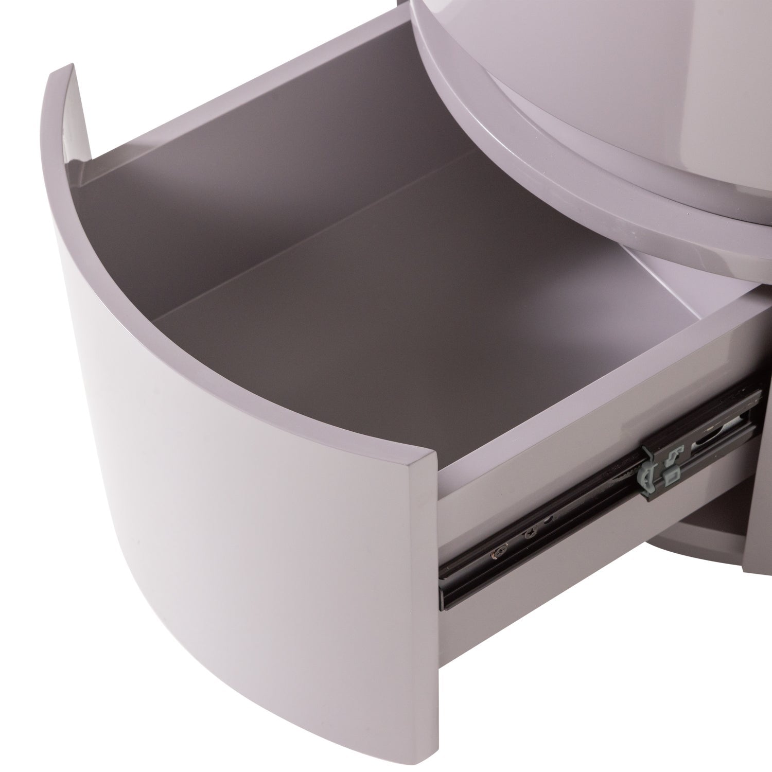 Lunex Light Grey Gloss Night Stand