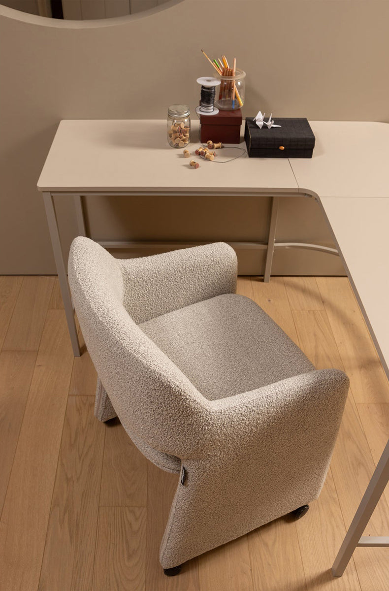 Lyric Dining Chair with Wheels